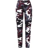 Urban Classics - High Waist Camo Cargobroek Rood
