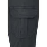 Urban Classics - High Waist Cargobroek   Zwart