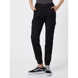 Urban Classics - High Waist Cargobroek   Zwart