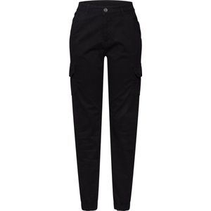 Urban Classics - High Waist Cargobroek Zwart