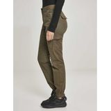 Urban Classics - High Waist Cargobroek   Groen