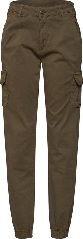 Urban Classics - High Waist Cargobroek   Groen