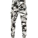 Urban Classics - Camo 2.0 Cargobroek Zwart/Wit