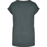 Urban Classics - Extended Shoulder Dames T-shirt Groen