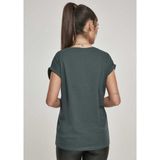 Urban Classics - Extended Shoulder Dames T-shirt Groen
