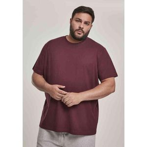 Urban Classics - Basic Tee - T-shirt - Redwine - Korte Mouwen - 3XL