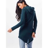 Urban Classics - Sweat Parka Vest met capuchon - Groen