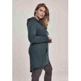 Urban Classics - Sweat Parka Vest met capuchon - Groen