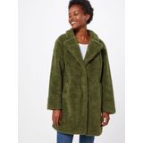 Urban Classics Winterjas Oversized Sherpa Groen