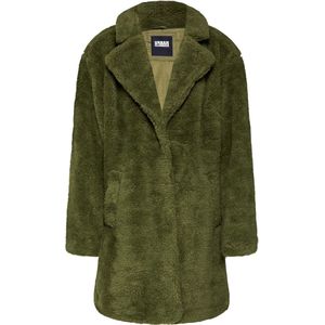 Urban Classics Winterjas Oversized Sherpa Groen