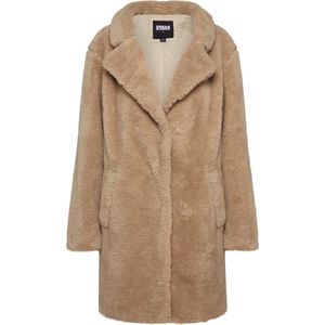 Urban Classics Oversized Sherpa Winterjas Creme