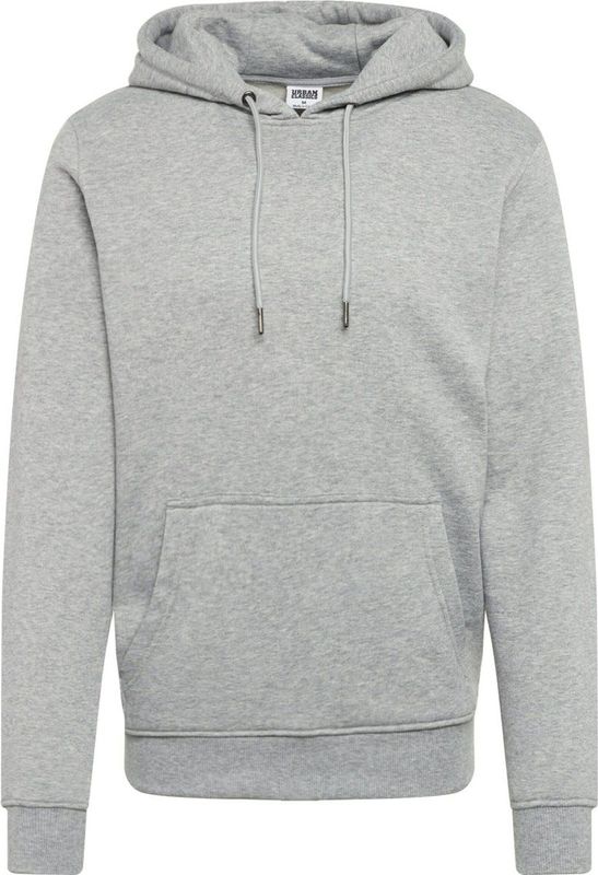 Urban Classics - Terry Basic Sweatshirt - Zwart - Katoen/POLYESTER