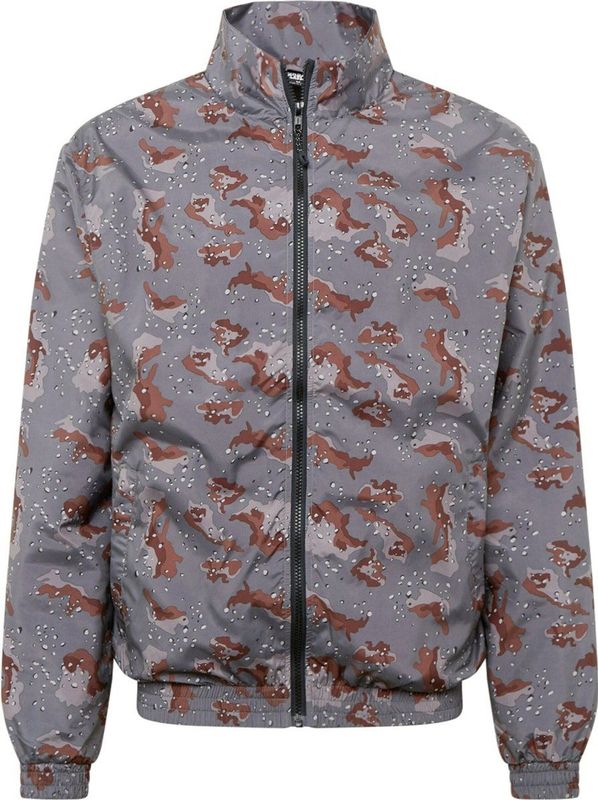 Urban Classics - Jas - Zwart - Polyester - Minimalistisch Ontwerp