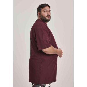 Urban Classics - Tall Heren T-shirt - Bordeaux rood