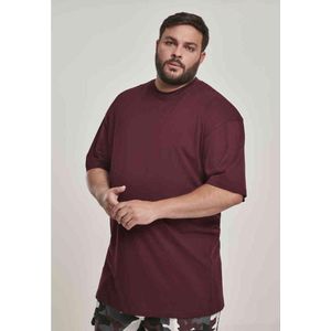 Urban Classics - Tall Heren T-shirt Bordeaux rood