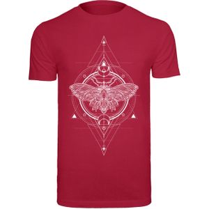 Mister Tee - Moth Tee - T-shirt - Bordeaux