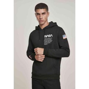 Mister Tee NASA Definition Hoodie voor heren, zwart.