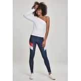 Urban Classics Asymmetric Longsleeve top Zwart