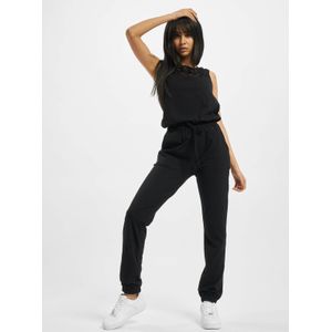 Urban Classics - Lace Block Jumpsuit - Zwart