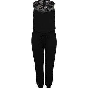 Urban Classics - Block Big - Trainingspak - Zwart - Met Steekzakken en Taille met Trekkoord