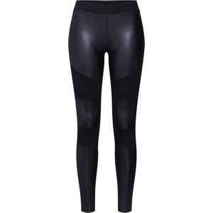 Urban Classics - Fake Leather Tech Legging - Zwart