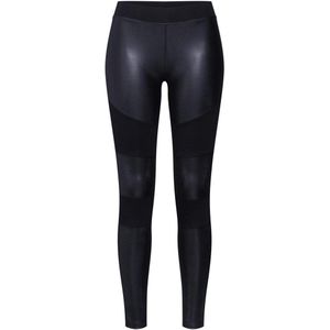 Urban Classics - Fake Leather Tech Legging - Zwart