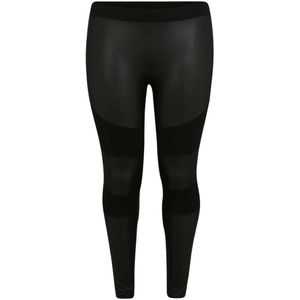 Urban Classics - Fake Leather Tech Legging - Zwart