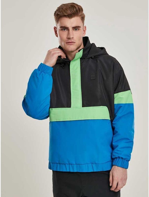 Urban Classics - 3-tone Neon Windstopper Jas - Kleurcombinatie - Polyester