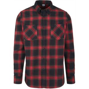 Urban Classics - Overhemd - Flanel - Ruitpatroon - 100% Katoen