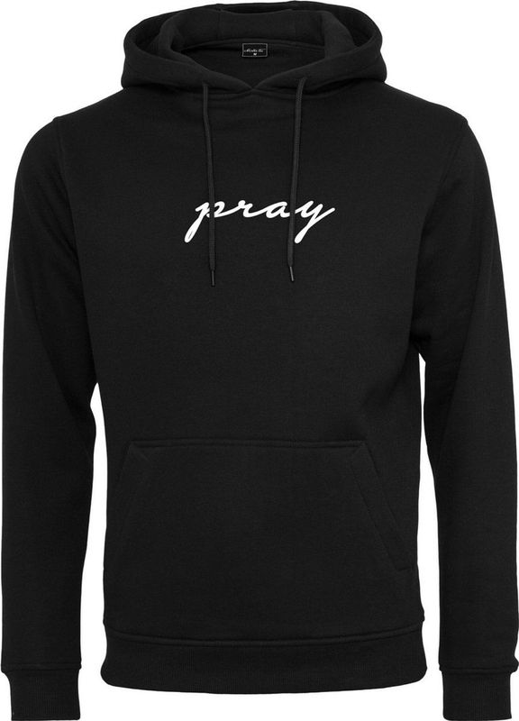 Urban Classics - Pray EMB Hoodie/trui - Zwart