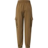 Urban Classics - Viscose Twill Cargobroek - Groen