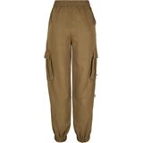 Urban Classics - Viscose Twill Cargobroek - Groen