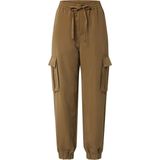 Urban Classics - Viscose Twill Cargobroek - Groen