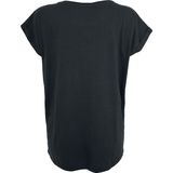 Urban Classics - Dames T-shirt - Zwart/Wit - 100% Katoen - Dubbelverpakking