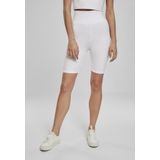 Urban Classics - High Waist 2-Pack Korte cycle broek   Zwart/Wit