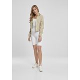 Urban Classics - Korte Damesbroek - Wit - Hoge Taille - Slank