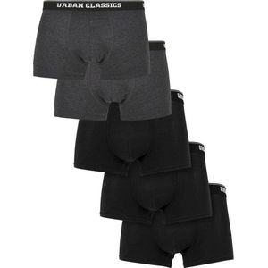 Urban Classics - Men 5-Pack - Boxershorts - Grijs/Zwart