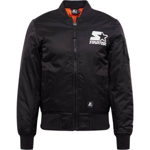 Starter - The Classic Bomber Jas - Zwart - 100% Polyester