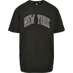 STARTER BLACK LABEL - T-shirt - Zwart - Katoen - New York Print