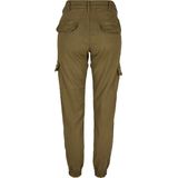 Urban Classics - High Waist Cargobroek Groen
