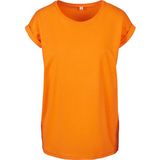 Build Your Brand - Extended Shoulder T-shirt - Dames - Casual Basic