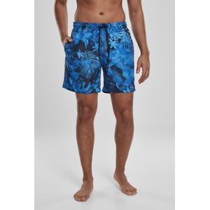 URBAN CLASSICS - Patroon Zwemshort - Multicolor - Polyester