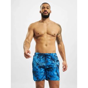 URBAN CLASSICS - Patroon Zwemshort - Multicolor - Polyester