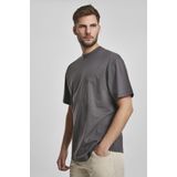 Urban Classics - Tall Heren T-shirt Grijs