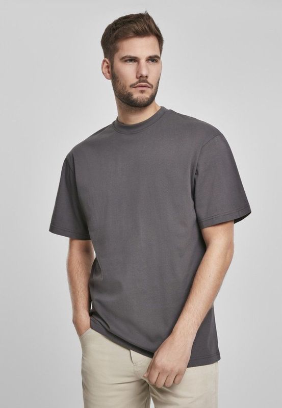 Urban Classics - Tall Heren T-shirt Grijs