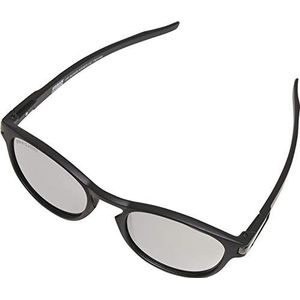 Urban Classics Uniseks zonnebril, zwart/zilver, One Size