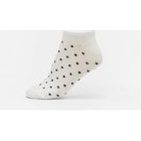 Urban Classics - Enkelsokken - Zwart/Wit - 5 Pack - Gestippeld