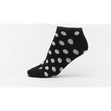 Urban Classics - Enkelsokken - Zwart/Wit - 5 Pack - Gestippeld