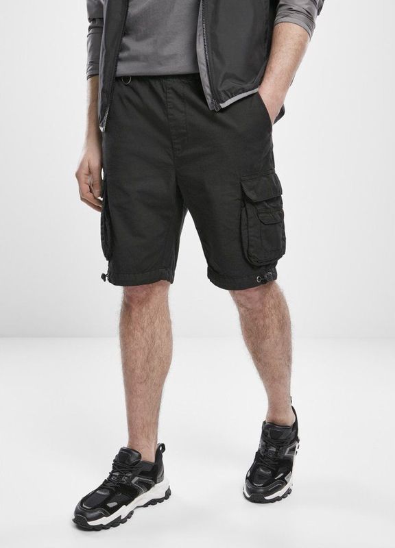 Urban Classics - Double Pocket Cargo Korte broek - Zwart