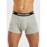 Urban Classics - 3Pack Island Boxershorts set - S - Grijs